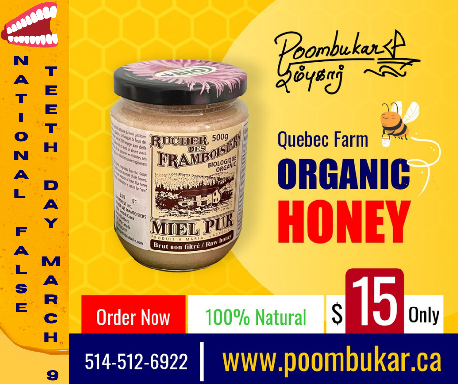 Miel cru biologique Poombukar – Poombukar Naturals